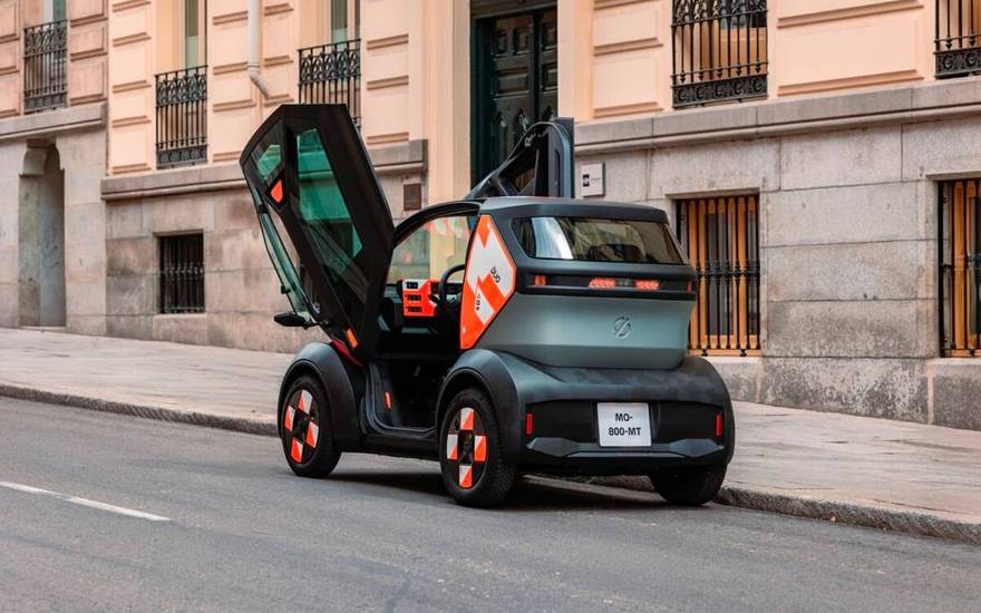 Mobilize Duo, quadricycle électrique sans permis à portes papillon
